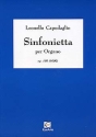 Sinfonietto op.150 per organo