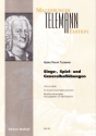 Singe-, Spiel- und Generalba��bungen TWV25:39-85 f�r Gesang und Klavier