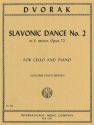 Slavonic Dance in E minor op. 72 no.2   for cello and piano