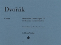 Slawische T�nze op.72 f�r Klavier zu 4 H�nden