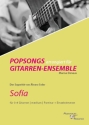 Sofia f�r 3 bis 4 Gitarren (medium) Partitur und Stimmen
