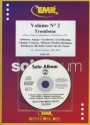 SOLO-ALBUM BD.2 (+CD) FUER POSAU- NE IM BASS-SCHLUESSEL U. KLAVIER ARMITAGE, DENIS, ED.