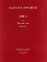 Solo f-Moll f�r Oboe und Klavier