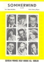 Sommerwind f�r Gesang und Klavier Einzelausgabe