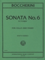 Sonata a major no.6 for cello and piano