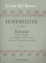 Sonata D-Dur op.21 Nr.1 f�r Querfl�te und Basso continuo Partitur und 2 Stimmen