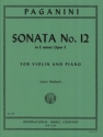 Sonata e minor op.3,12 for violin and piano