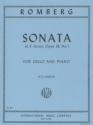 Sonata e minor op.38,1 for cello and piano