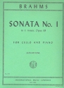 Sonata e minor op.38,1 for violoncello and piano