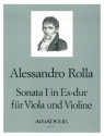 Sonata Es-Dur Nr.1 f�r Viola und Violine Stimmen