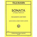 Sonata f minor for bassoon and piano