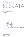 Sonata for e flat alto saxophone and piano