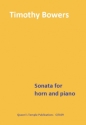 Sonata for horn and piano Partitur und Stimme