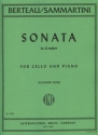 Sonata G major for cello and piano