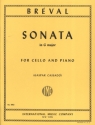 Sonata G major for cello and piano