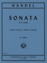 Sonata in C major for violoncello and piano