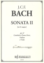 Sonata  in G major no.2 per il cembalo (piano forte), violino e viola parti