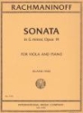 Sonata in G minor op.19 for viola and piano