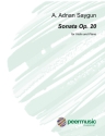 Sonata op.20 for violin and piano