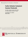Sonata pastorale f�r 4 Fl�ten und Bc (Orgel, Cembalo, Klavier) oder 5 Fl�ten,   Partitur und Stimmen