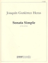 Sonata simple for flute and piano