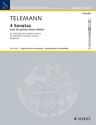 Sonatas Nr.1-4 for treble recorder and Bc