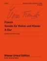 Sonate A-Dur f�r Violine und Klavier