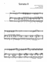 Sonate A-Dur op.1,2 f�r Violoncello und Bc Partitur (Bc ausgesetzt) und Spielpartitur