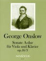 Sonate A-Dur op.16,3 f�r VIOLA UND KLAVIER