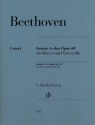Sonate A-Dur op.69 f�r Violoncello und Klavier