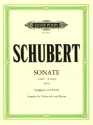 Sonate a-Moll D821 f�r Violoncello und Klavier