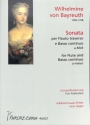 Sonate a-Moll f�r Fl�te und Bc