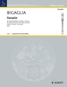 Sonate a-Moll f�r Sopran-Blockfl�te und Basso continuo (Cembalo, Klavier), Violoncel Partitur und Stimmen