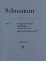 Sonate a-Moll op.105 f�r Violine und Klavier