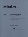 Sonate B-Dur D960 f�r Klavier