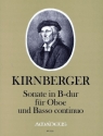 Sonate B-Dur f�r Oboe und Bc