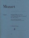 Sonate B-Dur KV292 f�r Fagott und Violoncello (Fagott und Klavier)