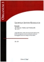 Sonate B-Dur op.12,1 f�r Violine, Violoncello und Klavier Partitur und Stimmen