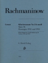 Sonate b-Moll Nr.2 op.36 (Fassungen 1913 und 1931) f�r Klavier