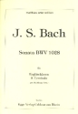 Sonate BWV1028 f�r Englischhorn und Cembalo