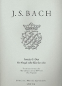 Sonate C-Dur BWV1033: f�r Orgel (Klavier)