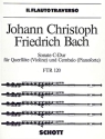 Sonate C-Dur f�r Fl�te und Klavier