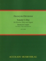 Sonate C-Dur f�r Klavier, Fl�te und Fagott Partitur und Stimmen