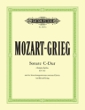 Sonate C-Dur KV545 f�r 2 Klaviere mit frei hinzukomponiertem zweiten Klavier von Edvard Grieg