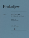 Sonate C-Dur op. 119 f�r Violoncello und Klavier