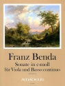 Sonate c-Moll f�r Viola und Bc