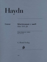 Sonate c-Moll Hob.XVI:20 f�r Klavier