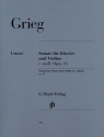 Sonate c-Moll op.45 f�r Violine und Klavier