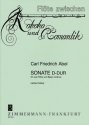 Sonate D-Dur f�r 2 Fl�ten und Bc