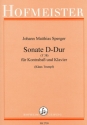 Sonate D-Dur f�r Kontraba� und Klavier